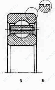 Подшипник NJ312 E.M6.C3