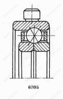 Подшипник NJ313 E.M6.C3