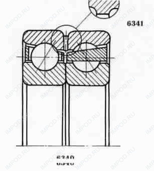 Подшипник NUP2211 E.M1