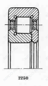 Подшипник NUP316 E.TVP3