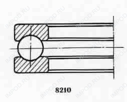 Подшипник QJ206 N2MA.C2L