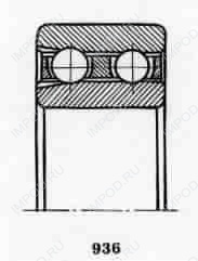 Подшипник QJ209 MPA.C3 Подшипник QJ209 MPA.C3