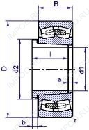 Подшипник QJ211 TVP.C3