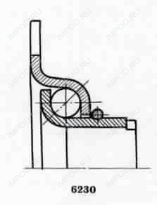 Подшипник QJ212 MPA.C3 Подшипник QJ212 MPA.C3