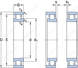 Подшипник N 1018 KTNHA/SP