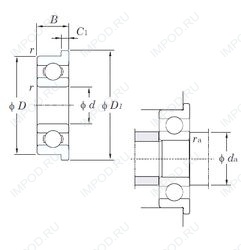 Подшипник MLF7011