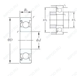 Подшипник ML4008Z Подшипник ML4008Z