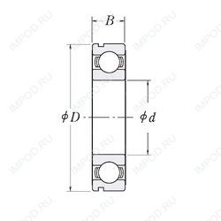 Подшипник MJ1.5/8-N