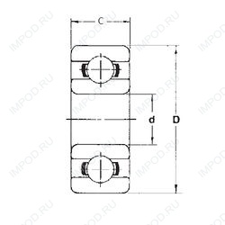 Подшипник MR72 Подшипник MR72