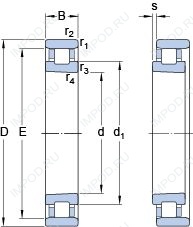 Подшипник N 1014 KPHA/SP