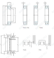Подшипник N 1010 KTNHA/SP