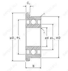 Подшипник LF-1150 Подшипник LF-1150