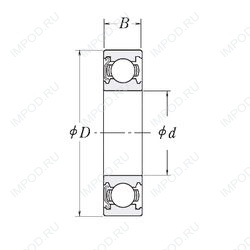 Подшипник LJ2.1/4-Z