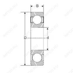 Подшипник LJ 1.3/4