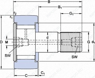 Подшипник KRV 26 B Подшипник KRV 26 B