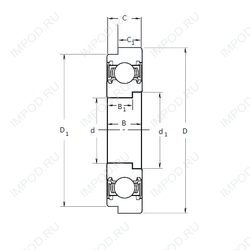 Подшипник L28/67AH01 Подшипник L28/67AH01