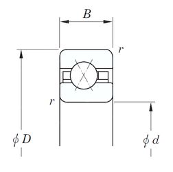 Подшипник KCX055