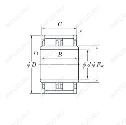 Подшипник JC11