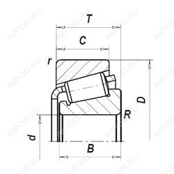 Подшипник J15585/J15520