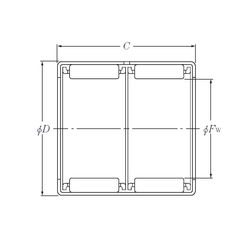 Подшипник HMK4040ZWD