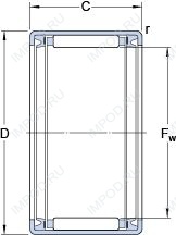 Подшипник HK 0812.2RS