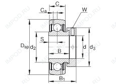 Подшипник GRA102-NPP-B-AS2/V Подшипник GRA102-NPP-B-AS2/V