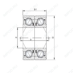 Подшипник GRAE40-NPP-B