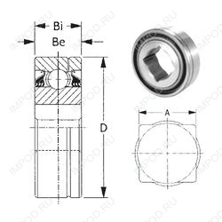 Подшипник GW210PP4