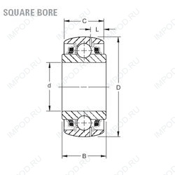 Подшипник GW209PPB5