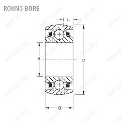 Подшипник GW209PPB4