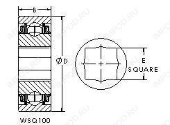 Подшипник GWSQ110-102