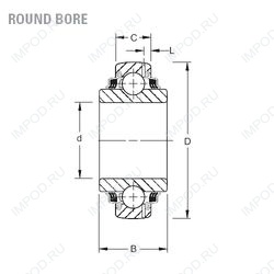 Подшипник GW211PPB14