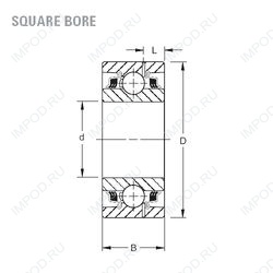 Подшипник GW211PP17
