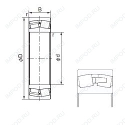 Подшипник GYE15-KRR-B-VA