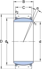 Подшипник GEC 530 TXA-2RS Подшипник GEC 530 TXA-2RS