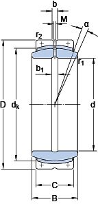 Подшипник GEC 480 FBAS