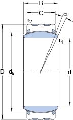 Подшипник GEC 380 TXA-2RS Подшипник GEC 380 TXA-2RS