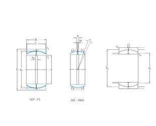 Подшипник GEC850FBAS