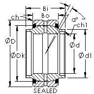 Подшипник GEEM120ES-2RS