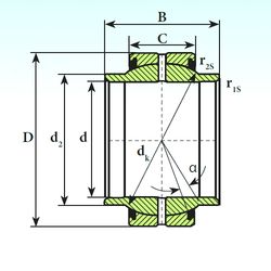 Подшипник GEEM 17 ES 2RS