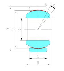 Подшипник GEG17ET-2RS Подшипник GEG17ET-2RS