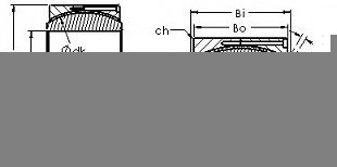 Подшипник GEH180HT