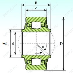Подшипник GE 25 RB