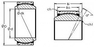Подшипник GE220XT/X-2RS