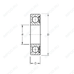 Подшипник GE65-214-KTT-B Подшипник GE65-214-KTT-B
