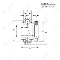 Подшипник G1014KRR