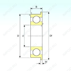 Подшипник F682X Подшипник F682X