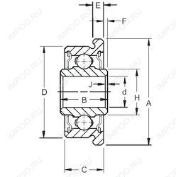 Подшипник F5DD