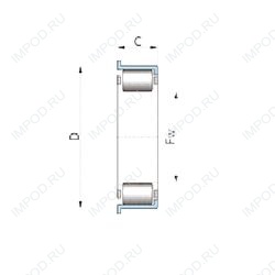 Подшипник F-208962.01 Подшипник F-208962.01