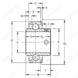 Подшипник ER24DD